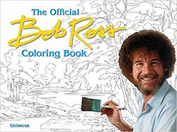 Official Bob Ross Colouring Book