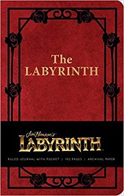 Labyrinth Hardcover Ruled Journal