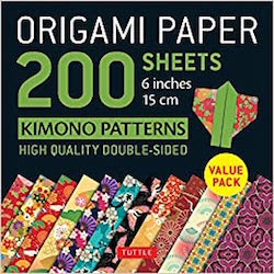 Origami Paper 200 Sheets Kimono